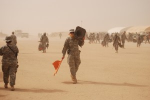 Researchers seek combat troops with lung symptoms