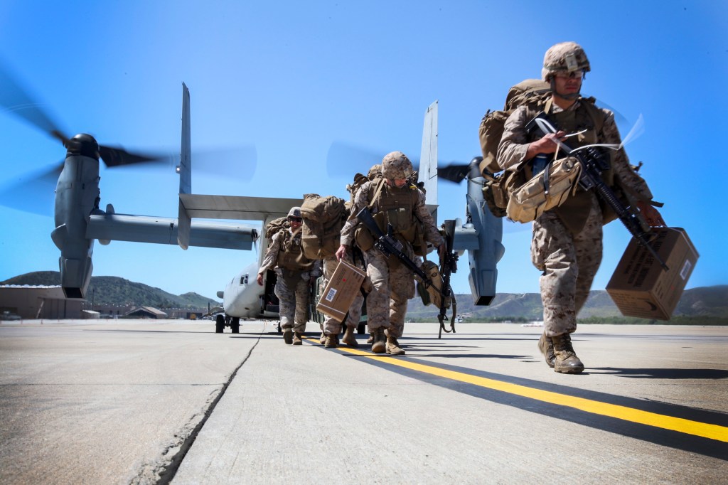More than 1,000 Pendleton Marines are headed for the US-Mexico border