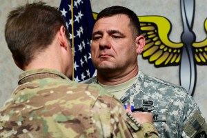 NCO honored for role in rescue after rocket attack