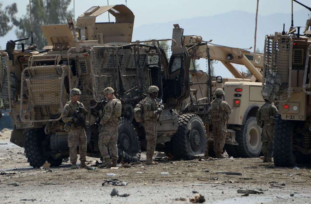 Coalition troops wounded in vehicle bomb attack near Kandahar