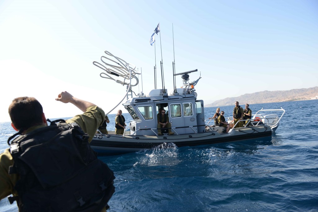 Israeli Snapir Units Defend Maritime Borders