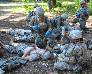 Training center preps enlisted troops for health careers