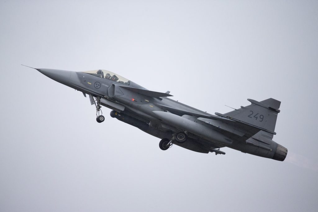 Despite obstacles, Saab still hopeful for future Gripen C sales