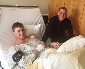 ‘I died’: Soldier recovers after collapse in Germany