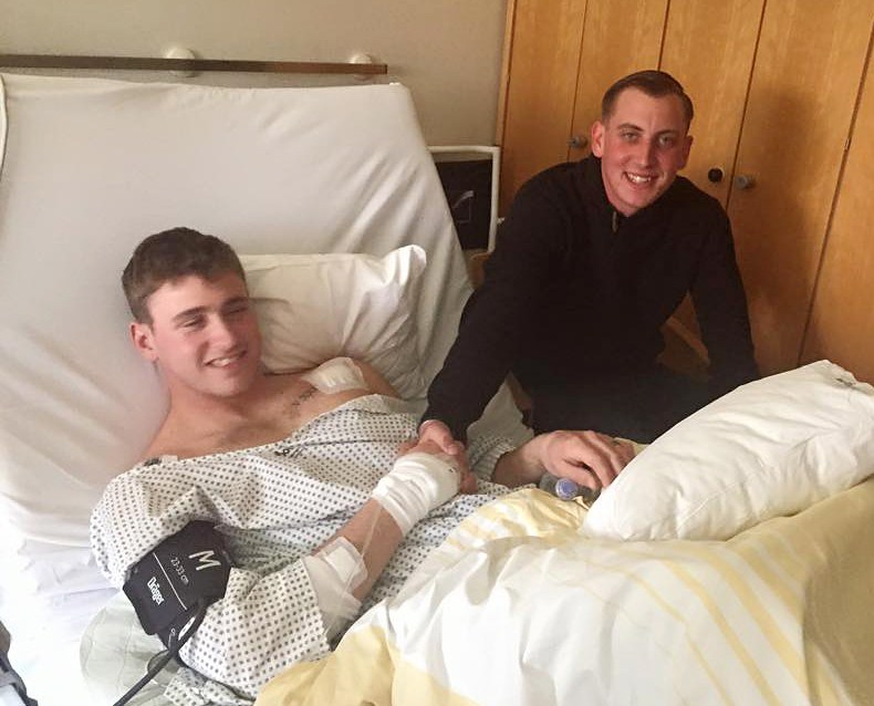 ‘I died’: Soldier recovers after collapse in Germany