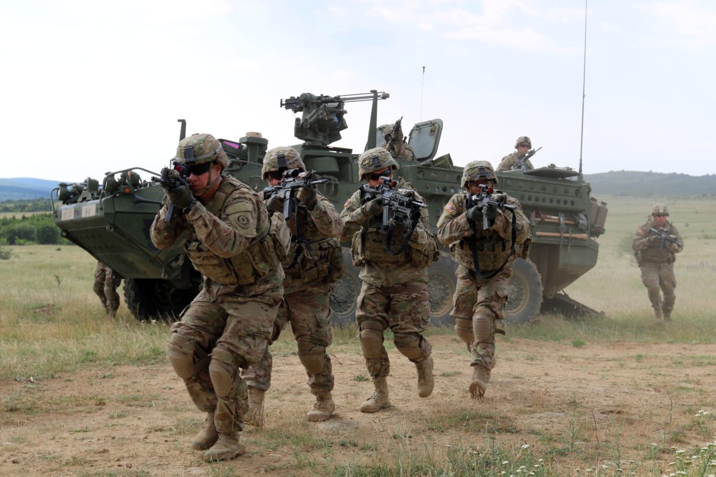 Pentagon Placing Gear in Eastern Europe