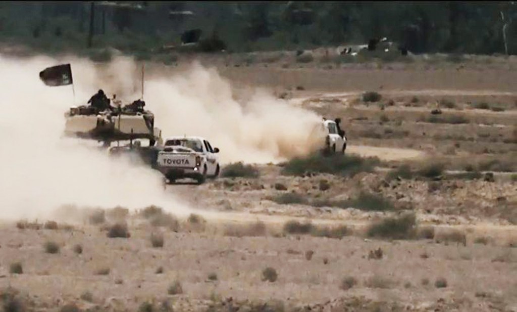 U.S.-trained Iraqi forces mount attack on Ramadi