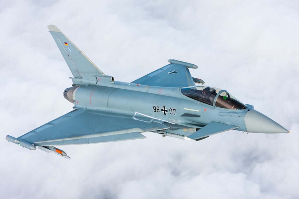 Typhoon Successfully Fires Storm Shadow Cruise Missile