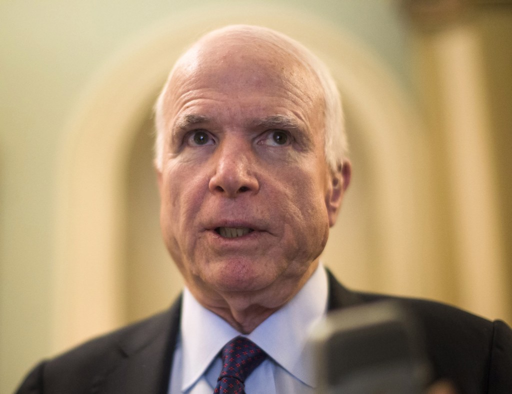 McCain warns Trump to watch his words after North Korea ‘fire and fury’