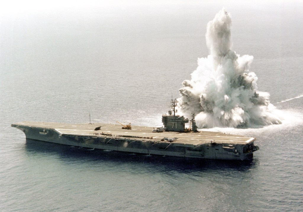 Pentagon Directs Shock Tests on Carrier Ford