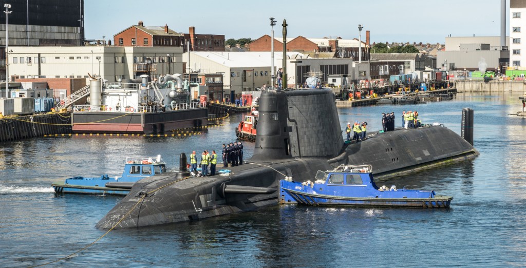 UK’s 3rd Astute-class Sub Begins Sea Trials