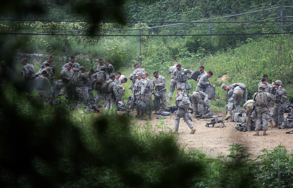 Military exercise in South Korea resumes amid tensions