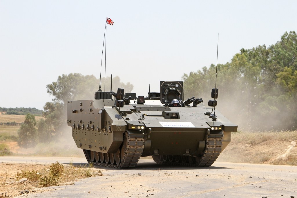 Esterline wins Scout vehicle display contract