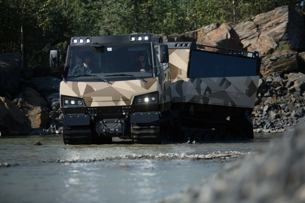 BAE Debuts Beowulf ATV