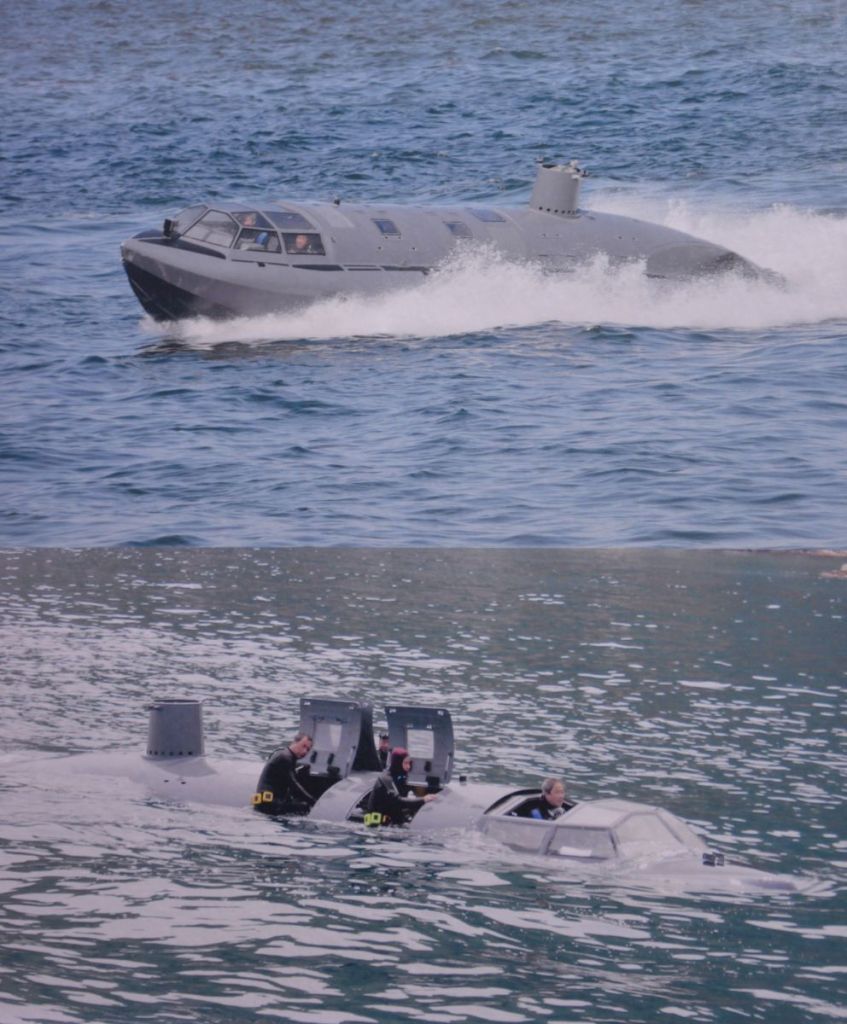 Insertion Craft Come Out Into the Open