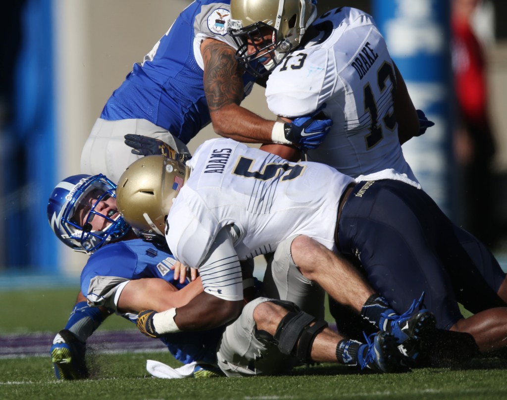 Commander-In-Chief’s Trophy on line in Air Force vs Navy game