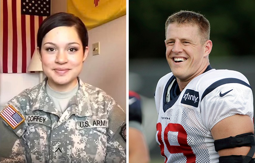 Soldier’s date request for J.J. Watt gets 670,000 views