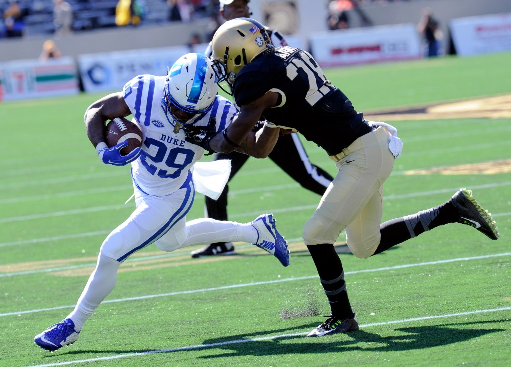 Duke defense stifles mistake-prone Army in 44-3 win
