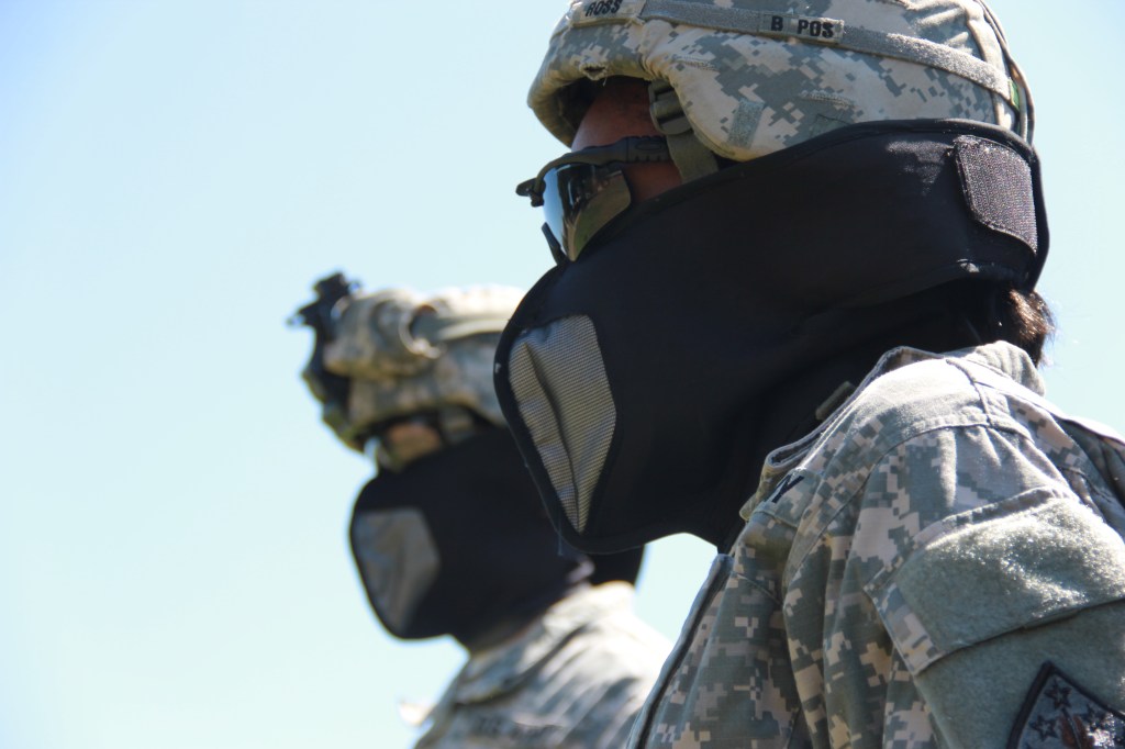Army researchers develop face wrap to defeat tear gas