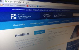 FCC used data, not opinions for redesign of new site