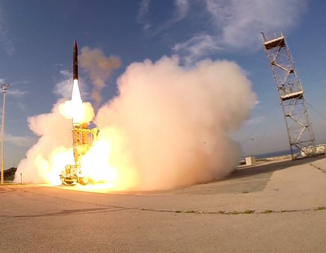 US-Israel Arrow-3 intercepts target in space