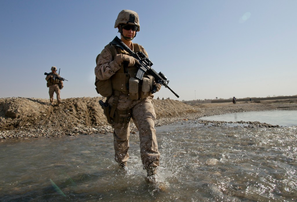Female troops bristle at Pentagon’s review of combat roles