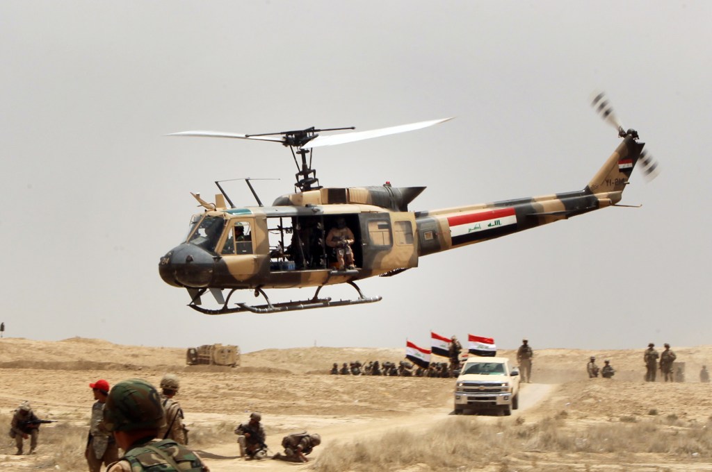 Iraq declines U.S. offer of more troops, attack helicopters