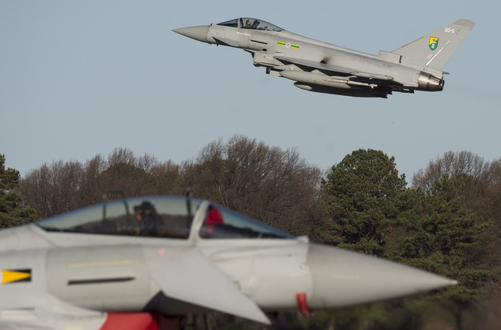 Fallon to announce defensive upgrades for Typhoon fighters