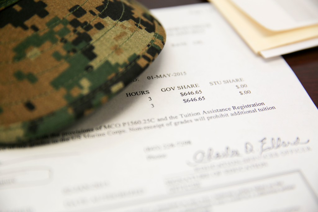 Marines’ 2016 tuition assistance program escapes budget ax