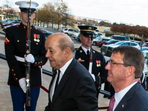 Le Drian, Carter, Other Ministers To Discuss ISIS Strategy