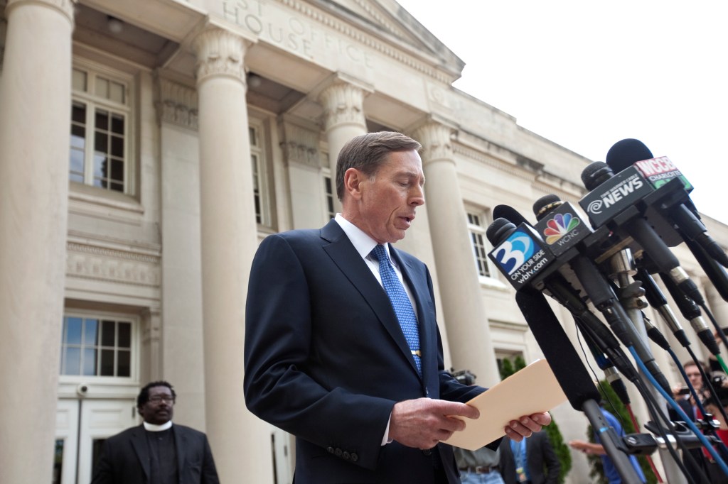 David Petraeus faces potential demotion from four-star status