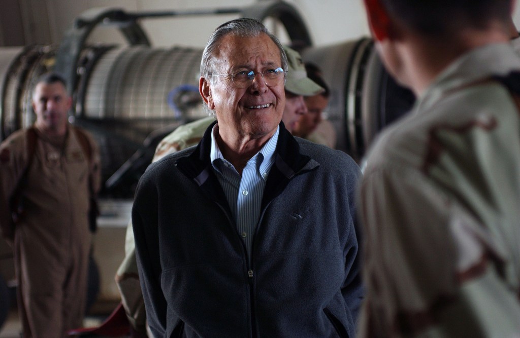 Rumsfeld ‘snowflakes’ reveal former DoD head’s thoughts on 9/11, punctuality and ‘Izlam’