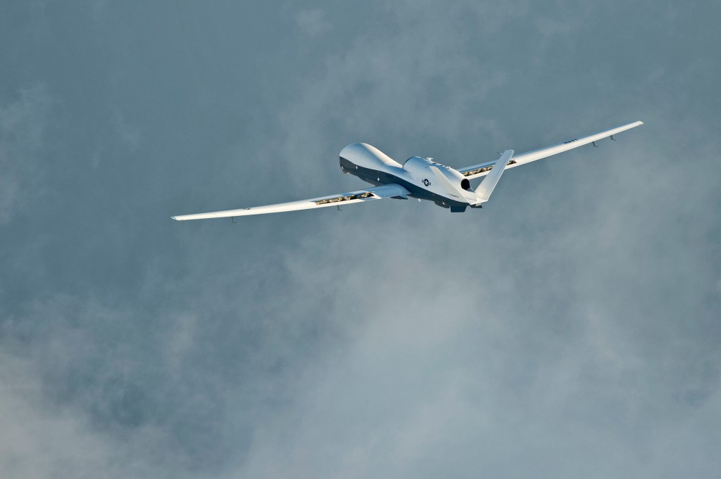 Navy gets first new Triton drone for ocean surveillance
