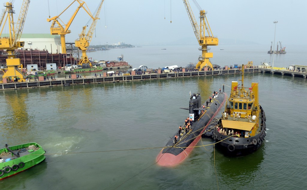 India makes initial bid selections for $7 billion submarine project