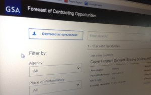 GSA launches contract database for small businesses