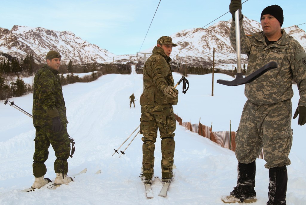 Army, international partners conduct cold weather training in Alaska