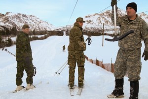 Army, international partners conduct cold weather training in Alaska