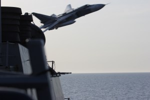 Russian Attack Aircraft Flies Within 30 Feet of US Navy Ship