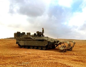 Israel Tests Engineering Versions of APS-Protected Troop Carrier