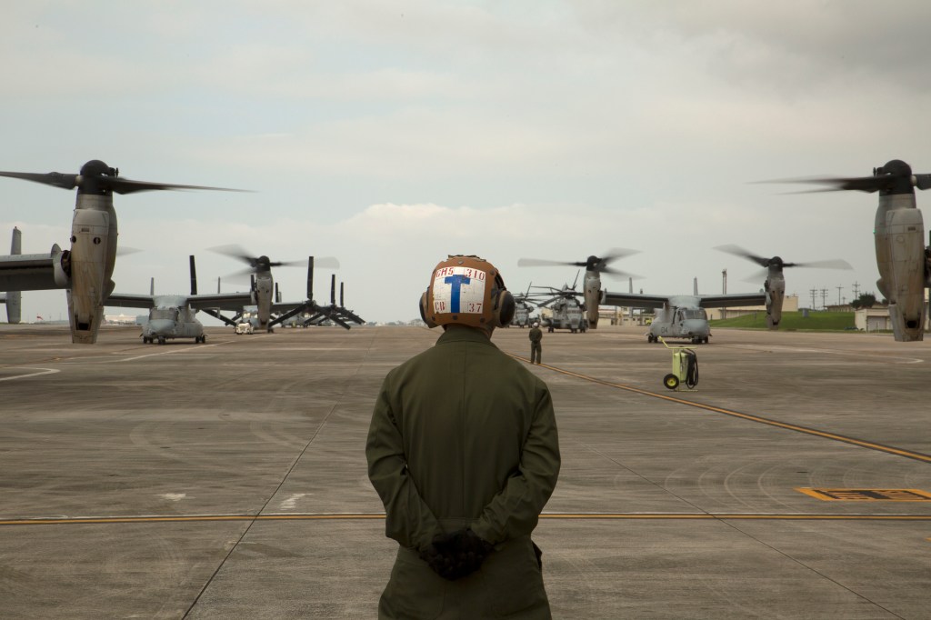 Japan earthquakes: U.S. Marines launch disaster relief teams