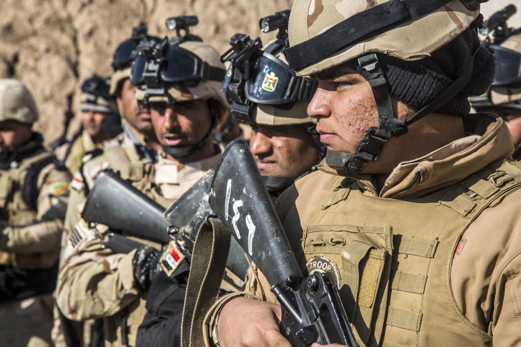 The U.S. is pushing a new strategy to make the Iraqis man up against ISIS