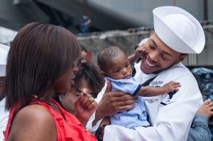 New parents would get more time at home, under proposal in defense bill