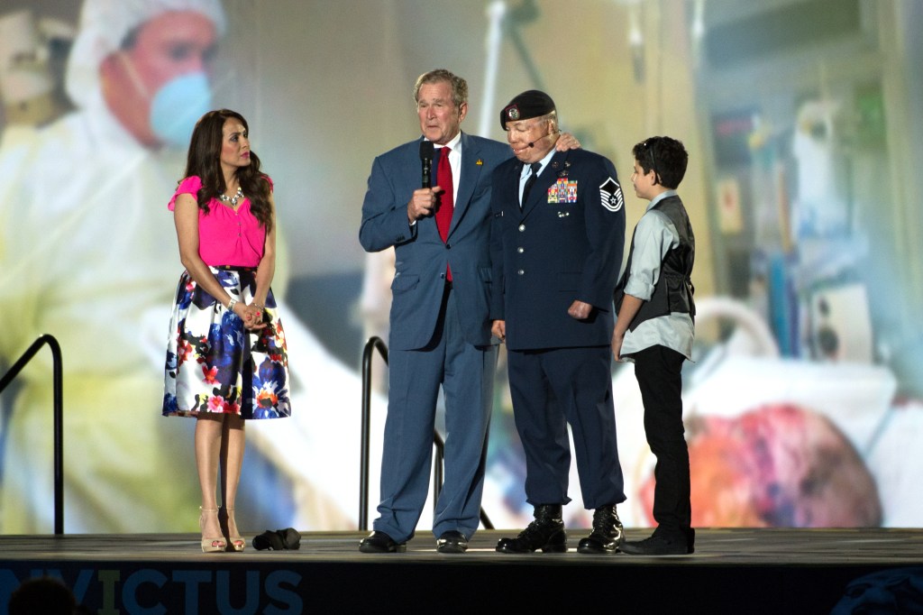 George W. Bush, Prince Harry call for mental health stigma to end
