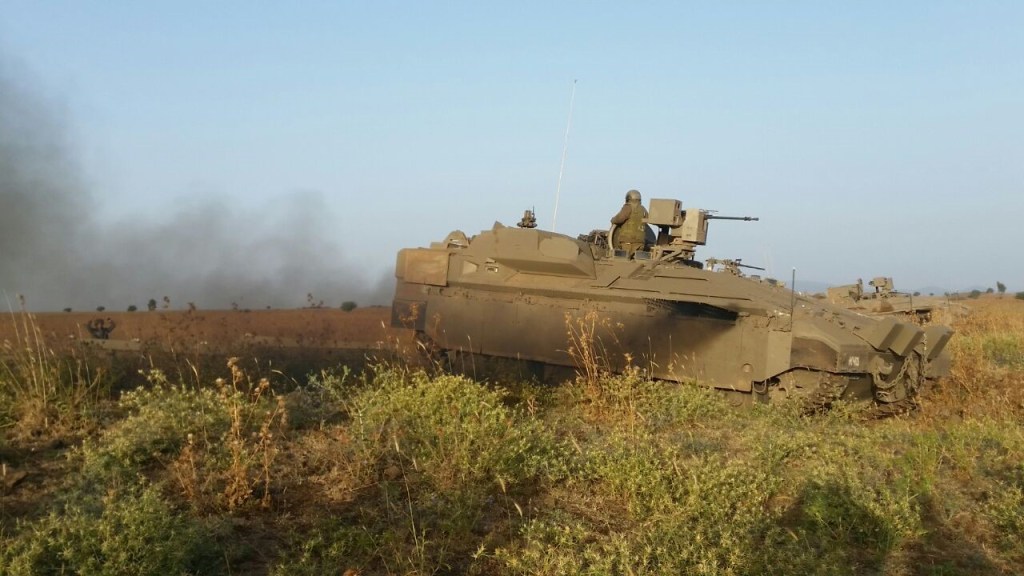 Namer, Israel’s Heavy Troop Carrier, Passes Berm Test