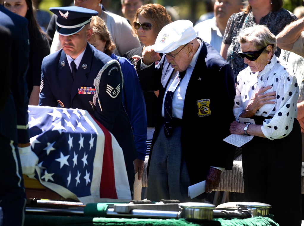 Funeral held for David Thatcher, World War II Doolittle Raider