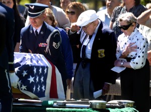 Funeral held for David Thatcher, World War II Doolittle Raider