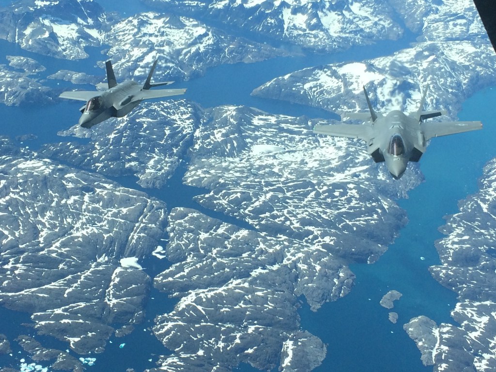 US Air Force F-35s Land in UK After First Transatlantic Flight