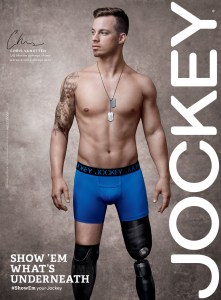 This Marine double amputee is now a Jockey underwear model