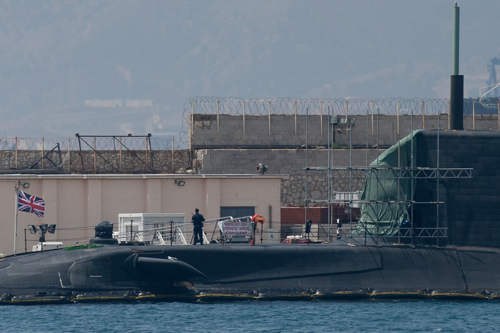 UK Nuclear Sub Dinged in Collision With Merchant Vessel