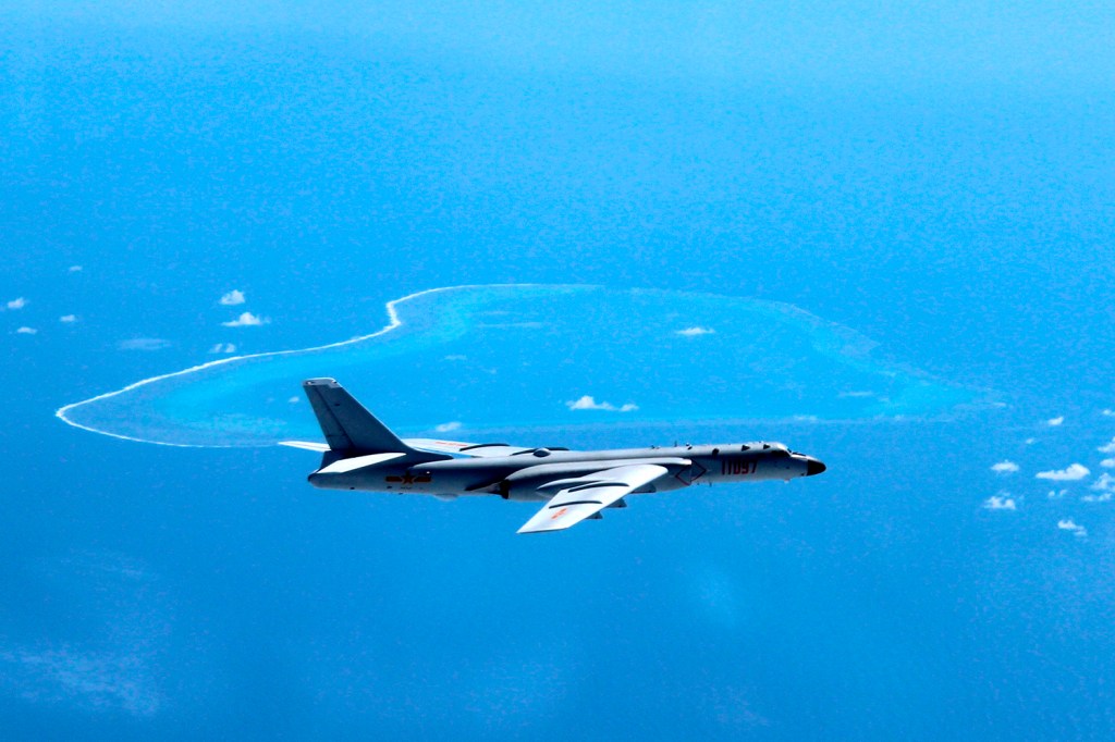China shows off long-range bombers in air force drill